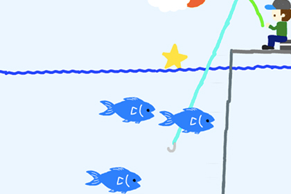 プログラミング：魚つりゲームをつくろう