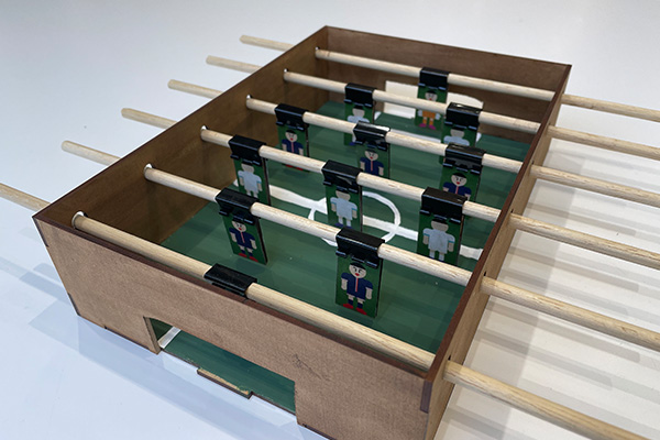 対決！オリジナルゲーム盤でサッカーゲームを楽しもう