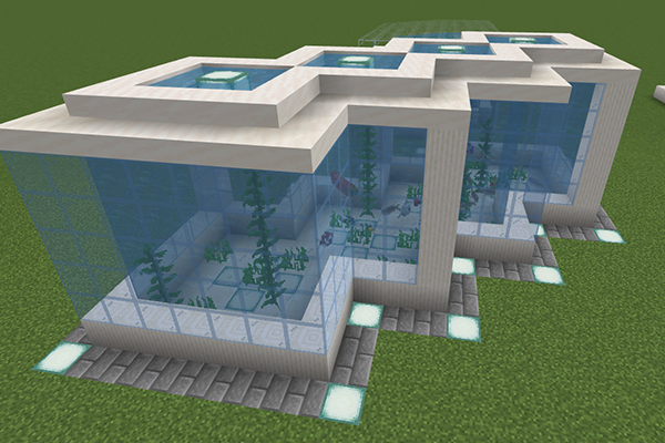 【Minecraft×プログラミング】アクアリウムで水中探検！