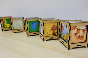 パソコンでデザインしたイラストを使ってルームランタンを作ろう！